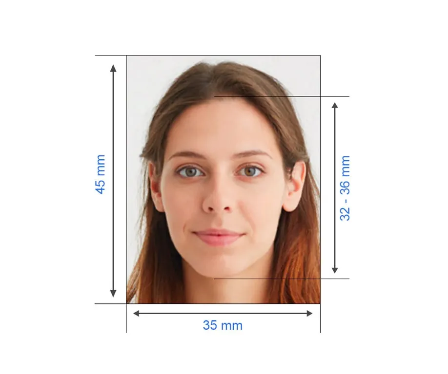 France Visa Photo Sample